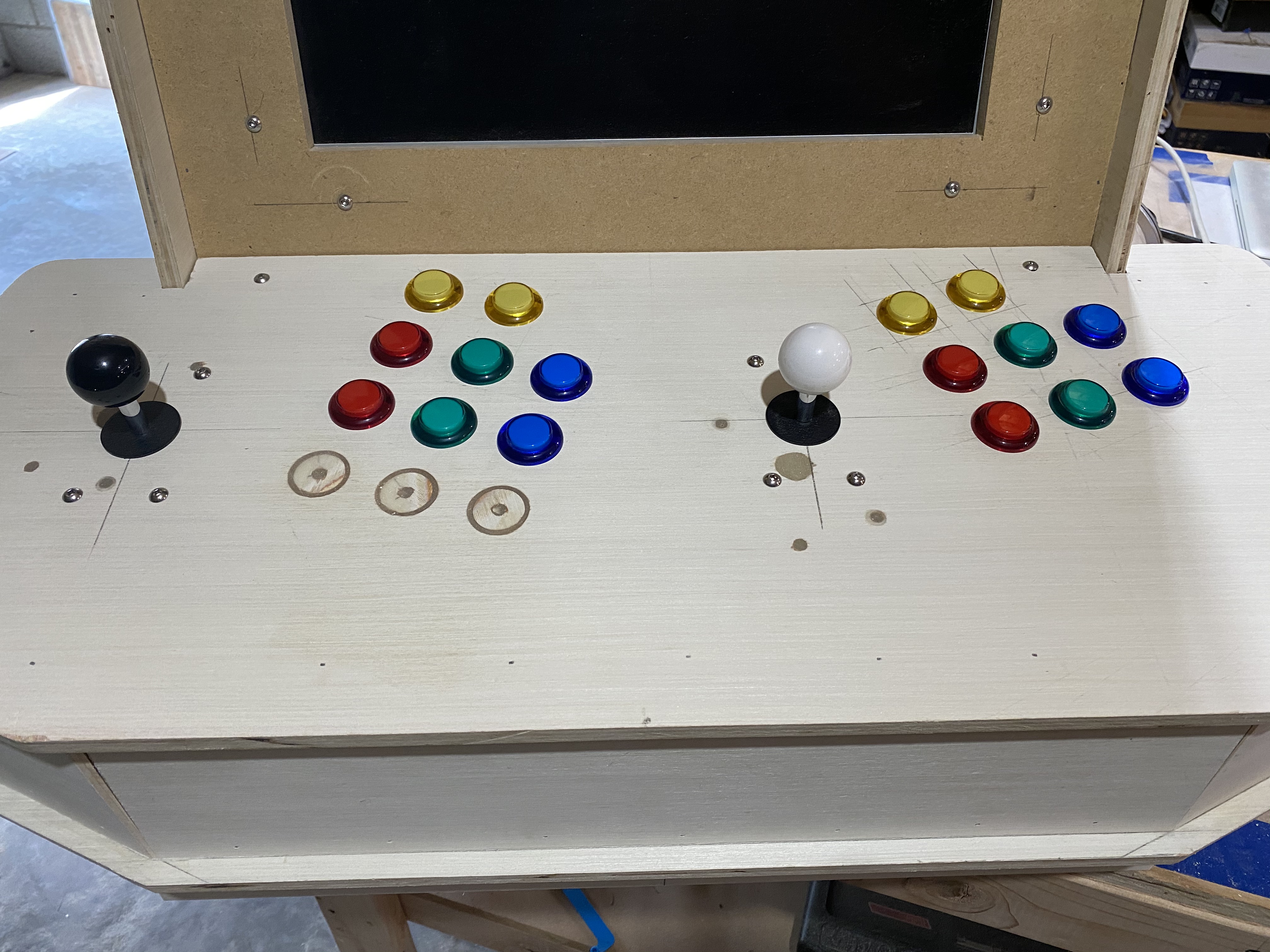 RetroPie Arcade Moved Button Fills RetroPie Arcade Moved Button Fills