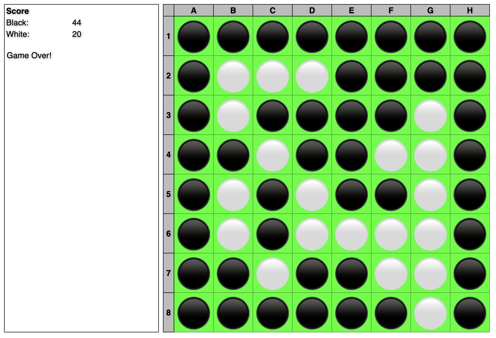 Othello / Reversi